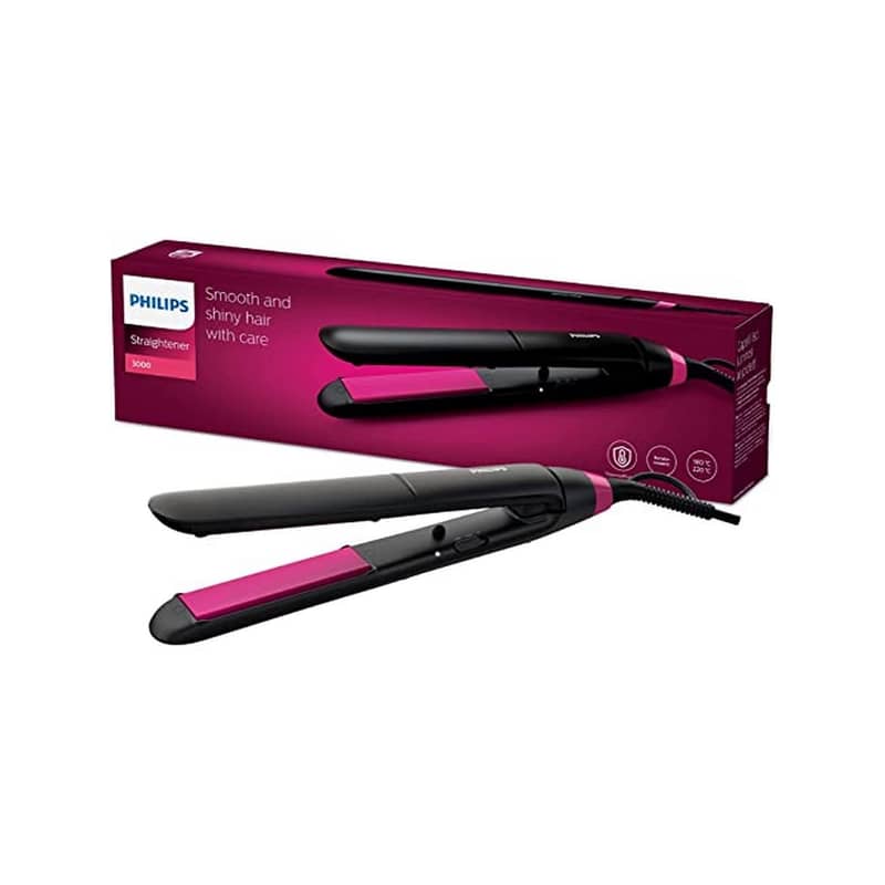 Philips BHS375 Hair Straightener with Keratin Ceramic Plates 0