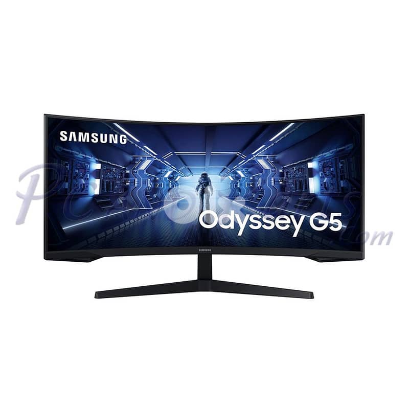 Samsung C34G55TWWM 34″ Curved Odyssey G5 Gaming Monitor 0