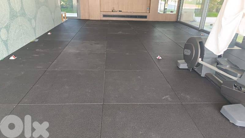 Rubber Floor Geo Gym Equipment معدات رياضية متنوعة 1