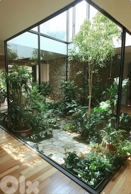 Amazing loft with high ceiling swimming pool garden terrace 0