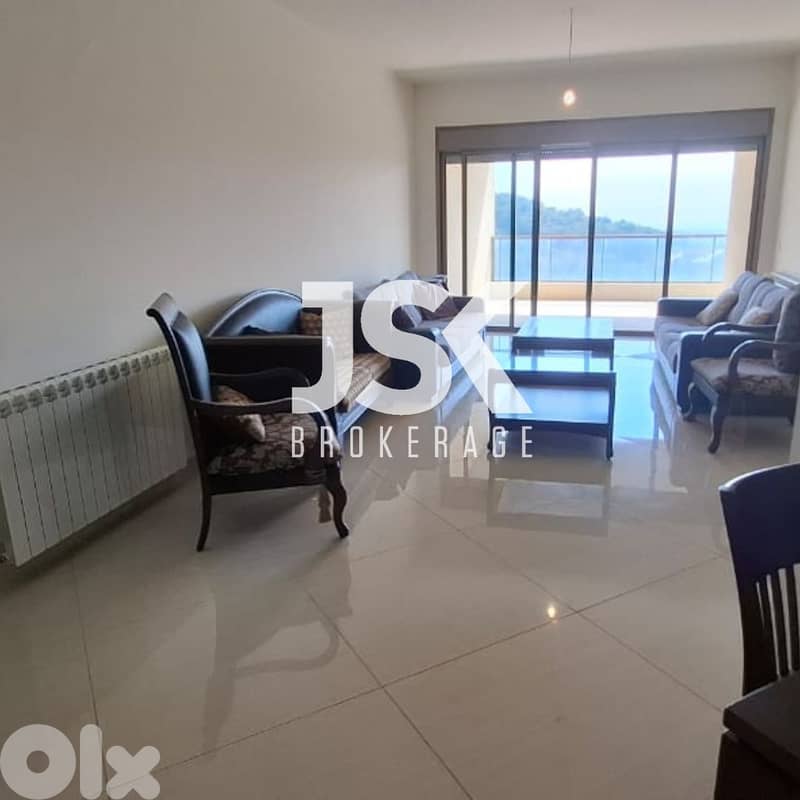 L18893 - Semi-Furnished Apartment For Rent in Bsalim 0