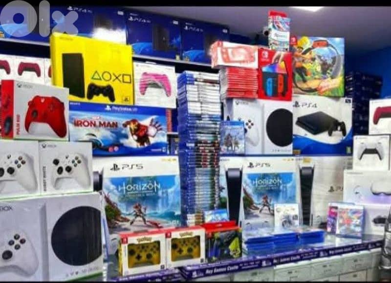 Ps4/ps5/xbox/nintendo switch used and new with warranty 0