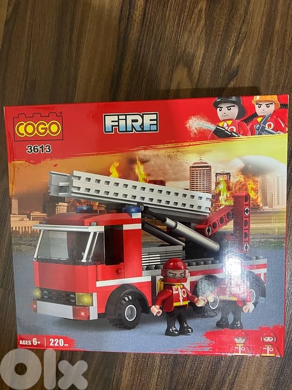 COGO lego  Fire truck 1