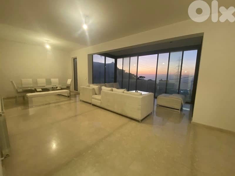 210 sqm + 80 sqm terrace apartment for sale mtayleb maten 0