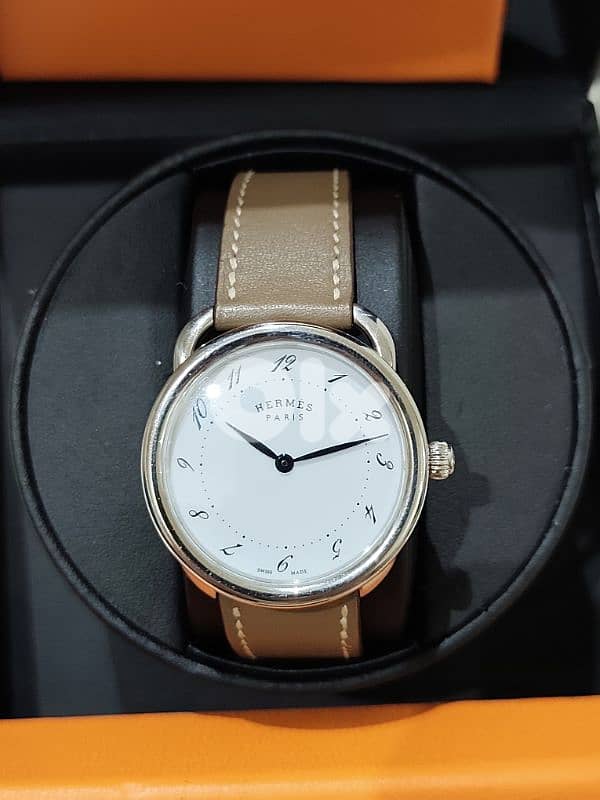 Hermes Paris Arceau unisex luxury watch 2