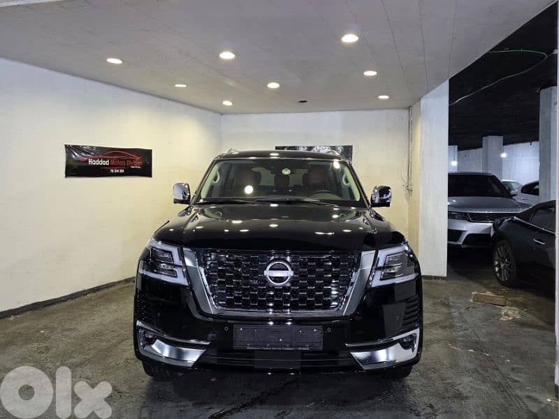 2024 Nissan Patrol LE Platinum V8 8000 Km Only With 5 Years Warranty! 0