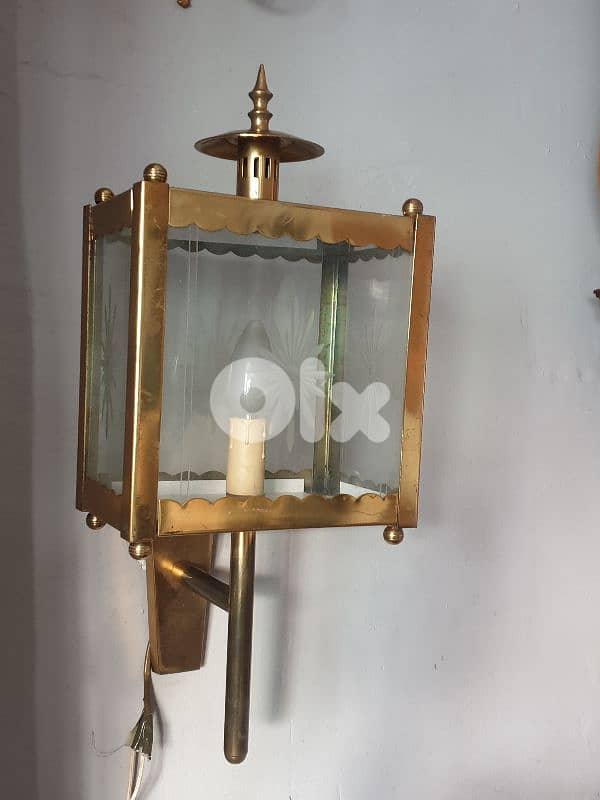 2 french bronze wall lights 3