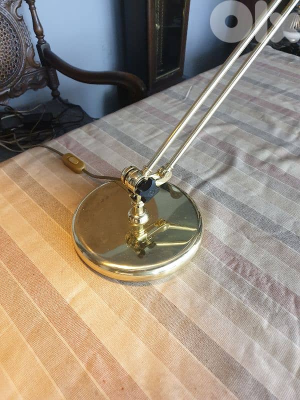 english brass desk lamp 2