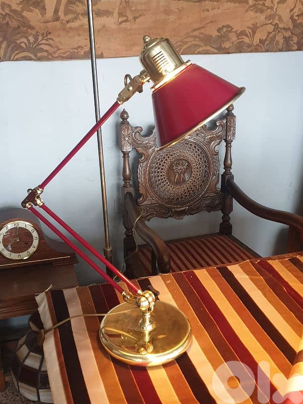 english brass desk lamp 2