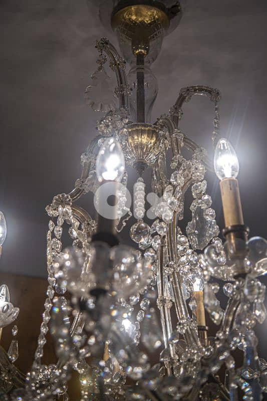 large czech crystal chandelier 6