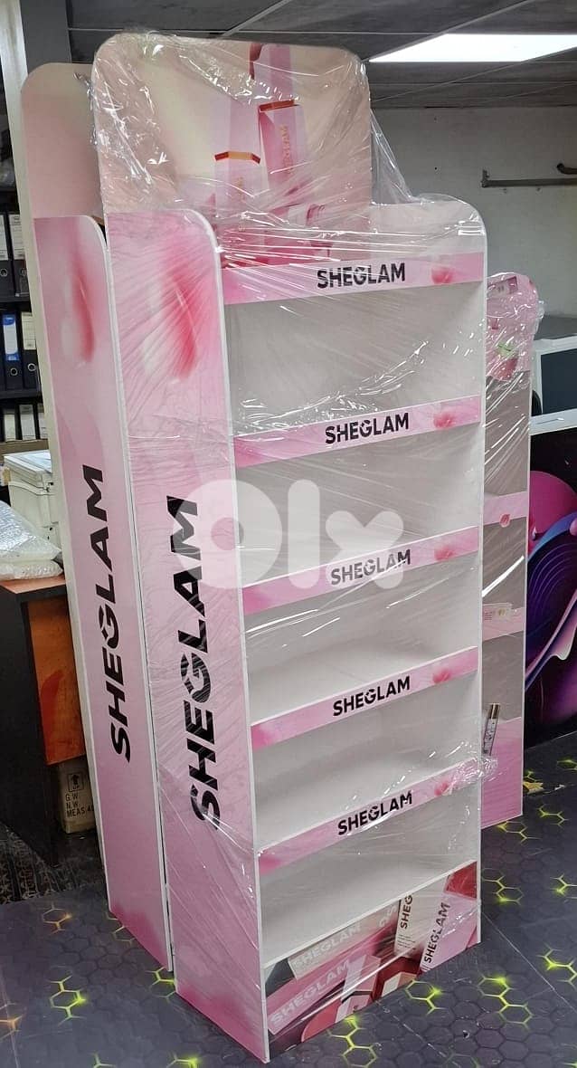 Plastic retail display stand 2