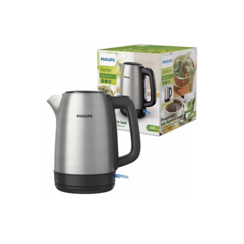 Philips Daily Collection Stainless Steel Kettle HD9350/90 – 1.7 L, 220 2