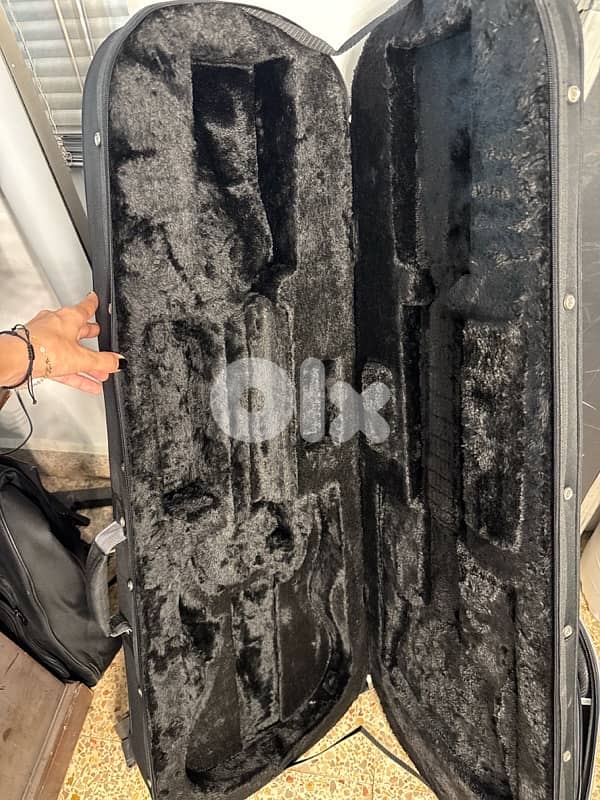 guitar gig bag & guitar flight case 1