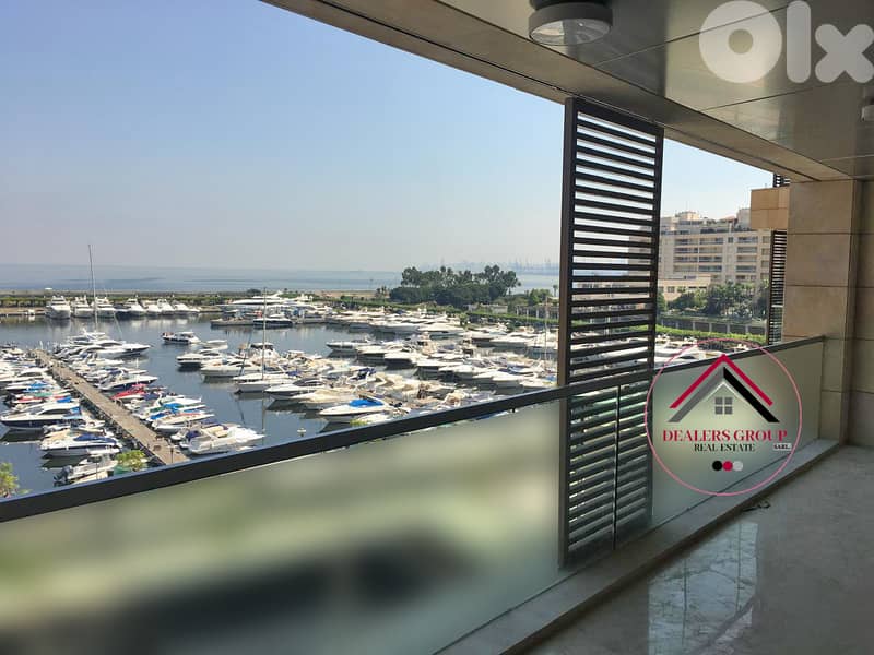 Waterfront City - Dbayeh ! Direct Marina View Apartment for sale 0