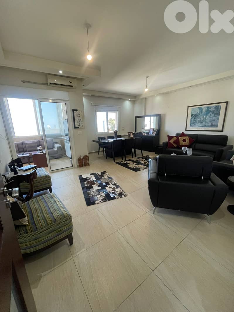SEA VIEW APARTMENT FOR SALE IN MANSOURIEH PRIME 3 BEDROOMS, (MA-436) 0