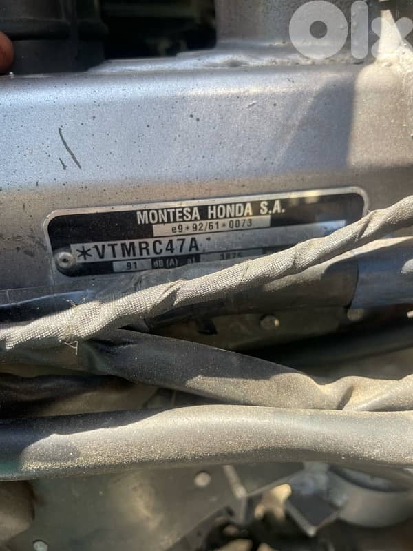 MOTORCYCLE HONDA MANTESSA 3