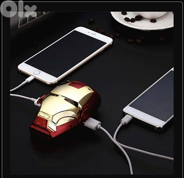 MARVEL Iron Man Head Power Bank (Limited) (original) / 4$ delivery 6