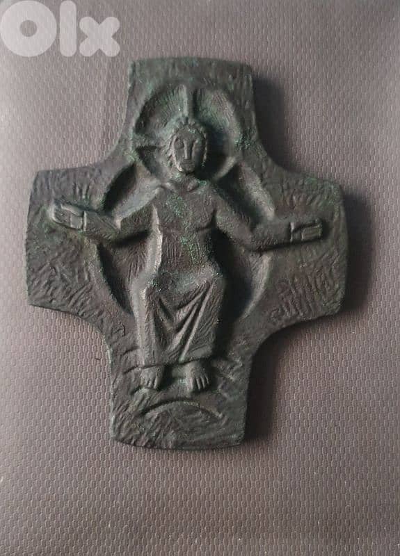old  bronze cross german med century 0