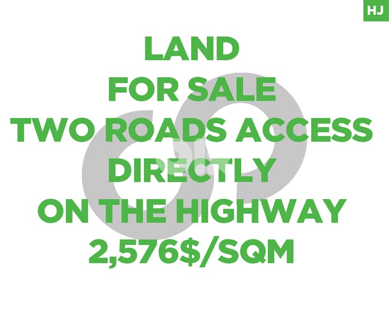 TWO ACCESS ROADS.  DIRECTLY ON THE HIGHWAY - Achrafieh REF#HJ123971 0