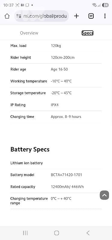 Xiaomi Scooter Pro 4 6