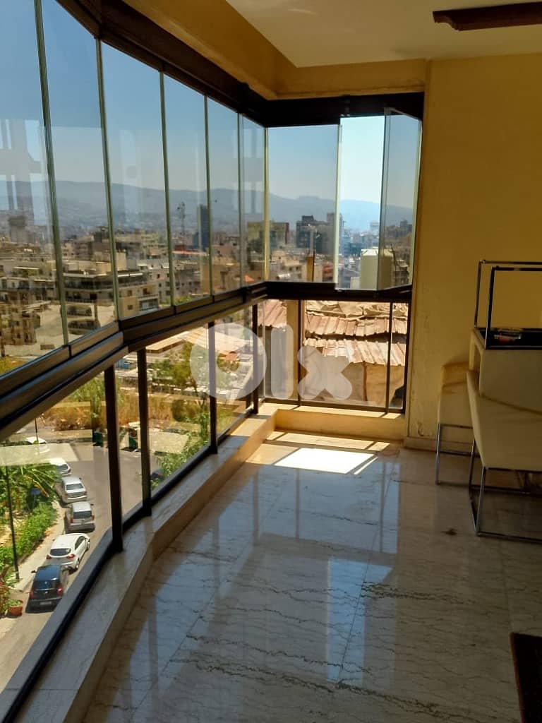 شقة للايجار في الاشرقية Decorated apartment for rent in Achrafieh 0