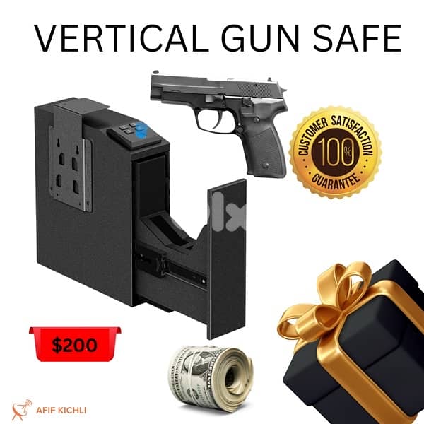 Pistol/Safe Box with Fingerprint 0