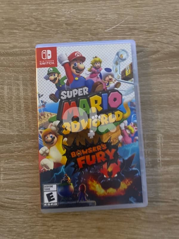 Super mario 3d world +bowsers fury *Used* for nintendo 0