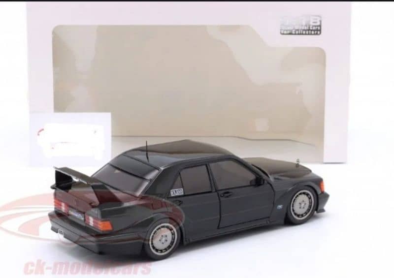 Mercedes 190 Evo II diecast car model 1;18 4