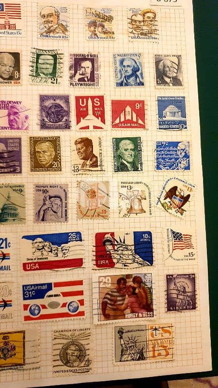 USA since 1960's x 47 stamps Lot# B-875 0