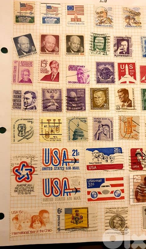 USA since 1960's x 47 stamps Lot# B-875 2