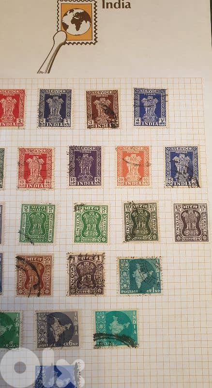 Old India kingdom since 1950's x 45 stamps B-877 2