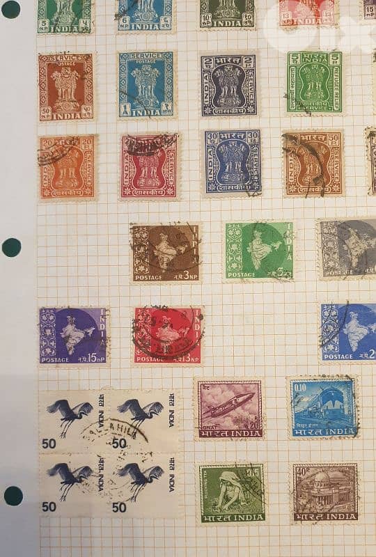 Old India kingdom since 1950's x 45 stamps B-877 4