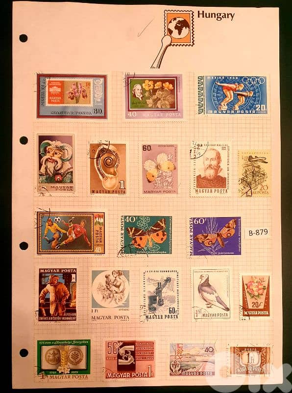 Hungary Old since 1960's x 20 stamps Lot# B-879 0