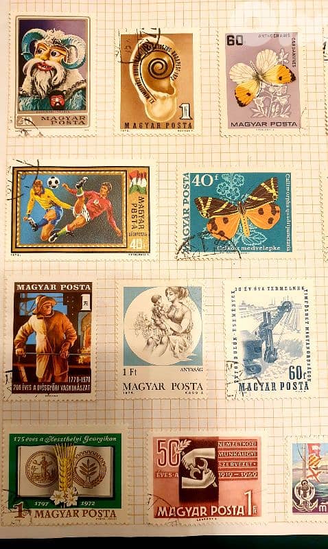 Hungary Old since 1960's x 20 stamps Lot# B-879 1