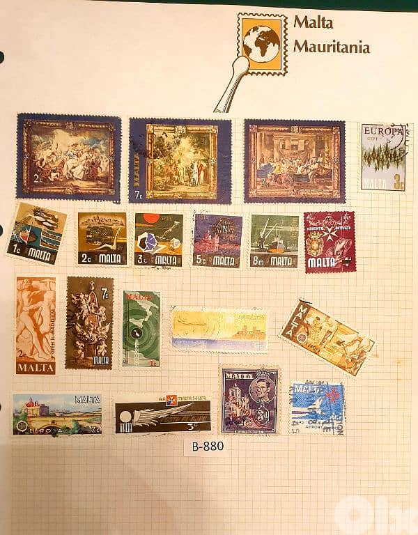 Malta since 1950's xv19 stamps Lot# B-880 2