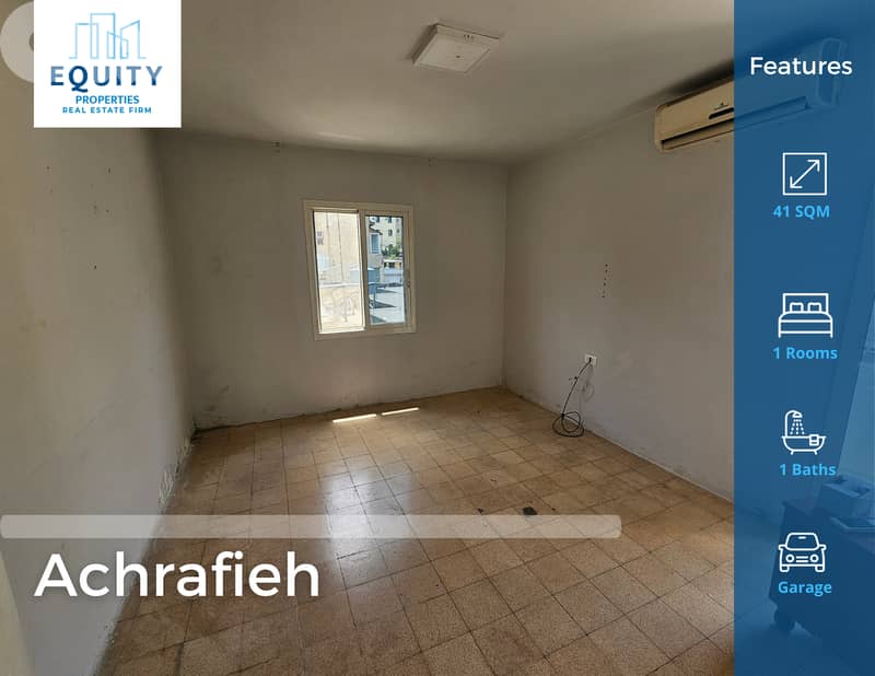 41 SQM Apartment For Sale In Achrafieh شقة للبيع #AA196224 0