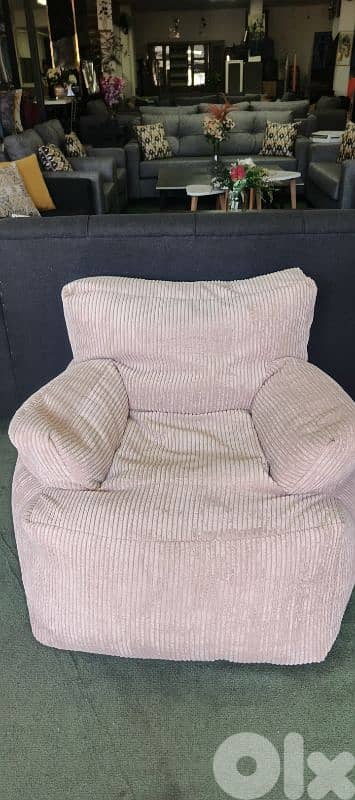 بوف قماش مريح جدا Pouf  comfortable 1
