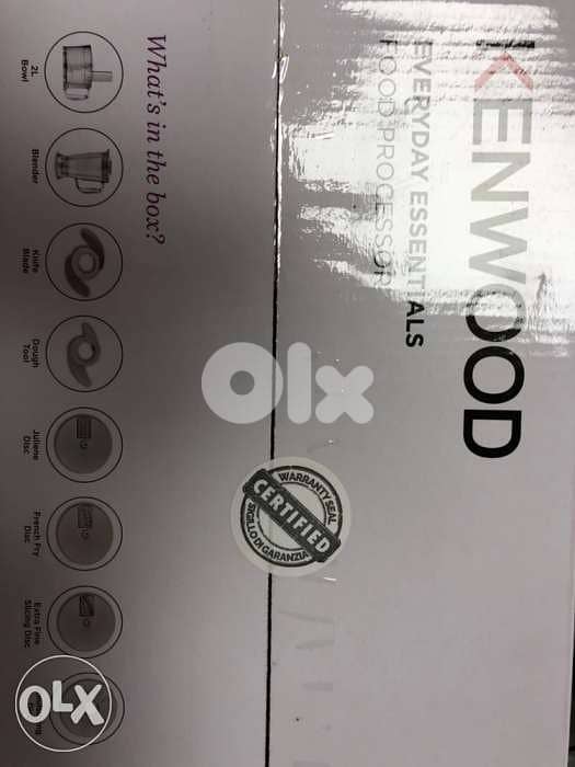 Kenwood food processor Original 750 W 3