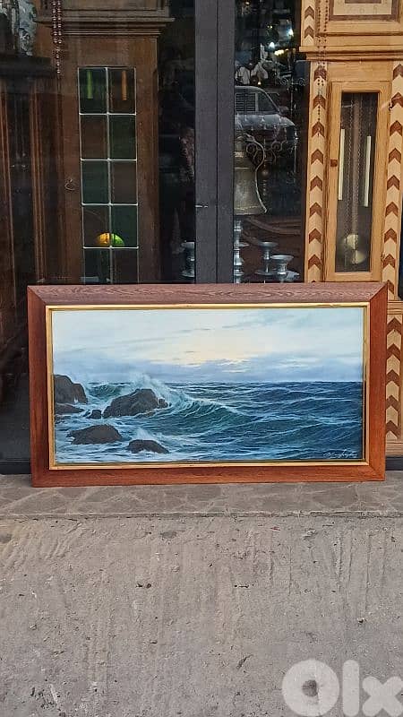 لوحة رسم زيتي 1