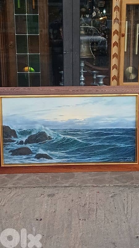 لوحة رسم زيتي 2