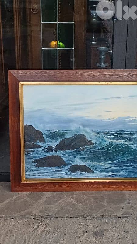 لوحة رسم زيتي 4