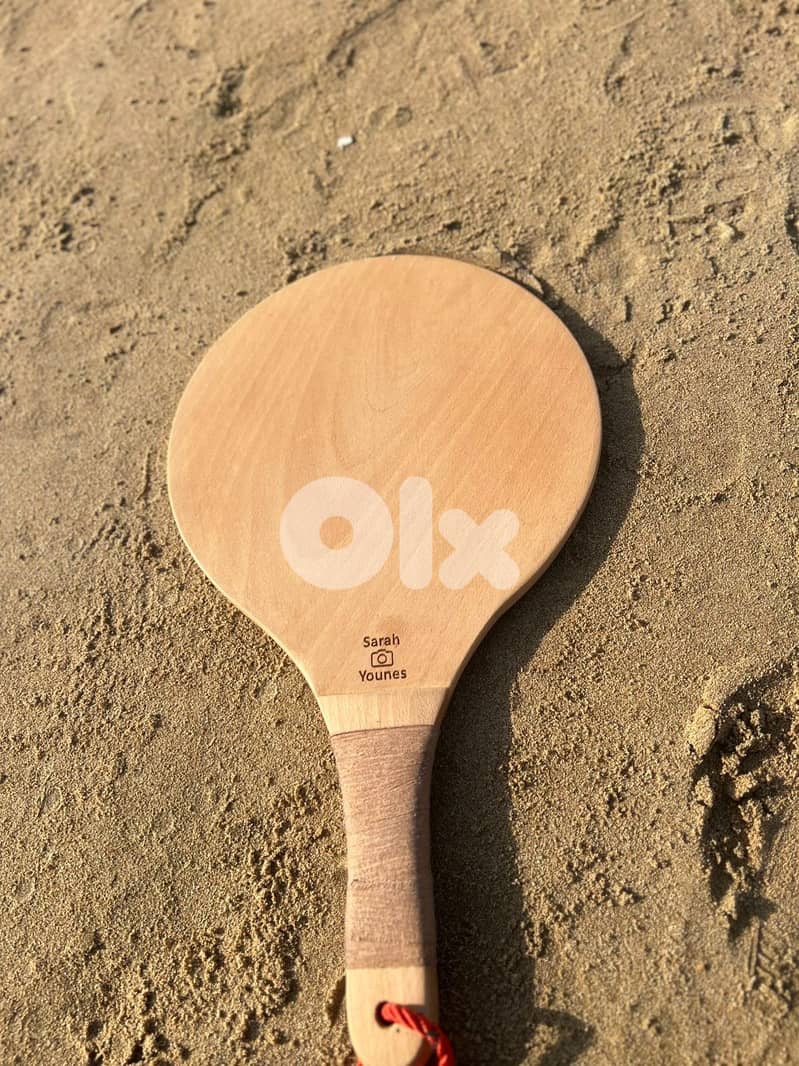 Beach pallet racquet 2