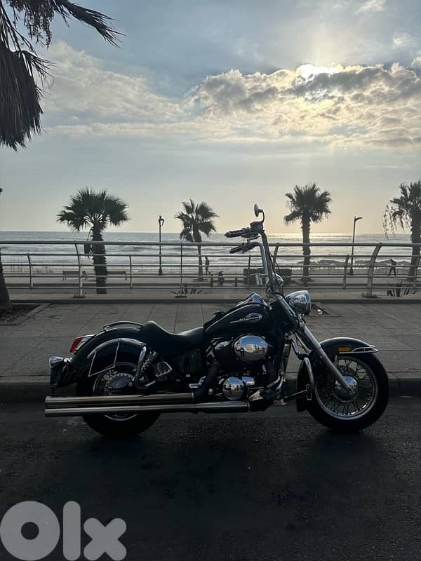 Honda shadow 750cc 2002 full accessories registered 2025 mechanic paid 1