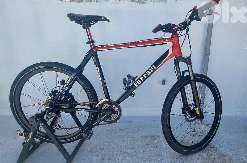 colnago Ferrari design 26 inch 9 x3 vitess xt hydrolik brake 0