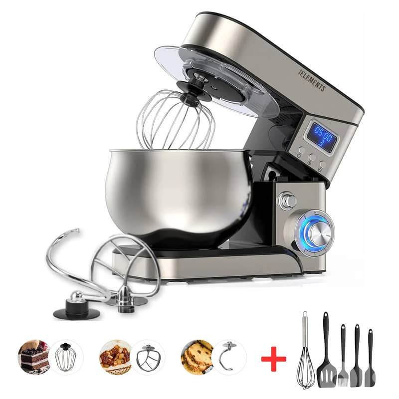 STAINLESS STEEL MULTIFUNCTION STAND MIXER 5 Liters 0