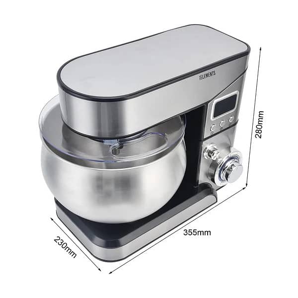 STAINLESS STEEL MULTIFUNCTION STAND MIXER 5 Liters 4