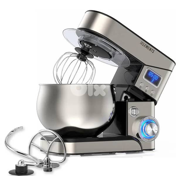 STAINLESS STEEL MULTIFUNCTION STAND MIXER 5 Liters 6