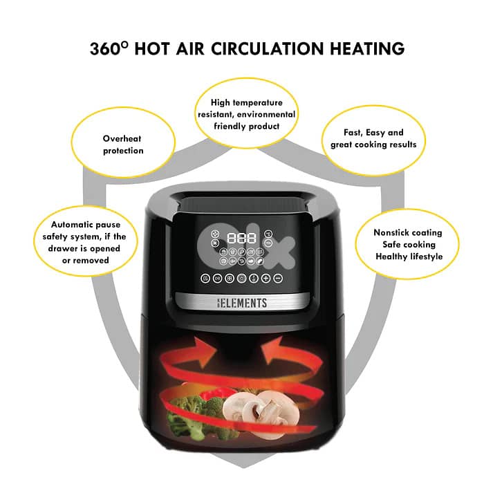 6.5 LITERS DIGITAL AIR FRYER 2