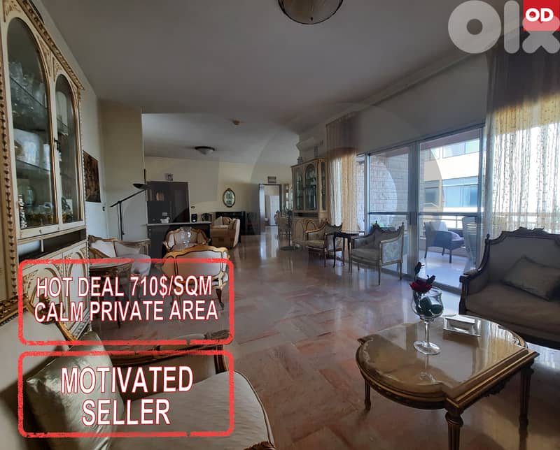 Hot deal: a spacious 310m² apartment in mazraat yachouh REF#OD122142 0