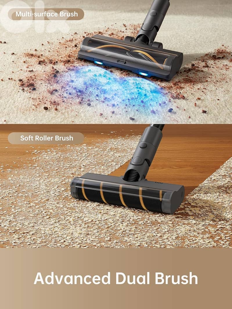 Dreame R20 Cordless Vacuum Cleaner with Dual Brush Head 1
